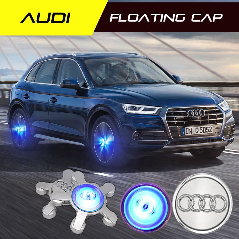 Audi floating center caps hotsell