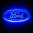 LED Emblem for Ford, Front Car Grill Badge