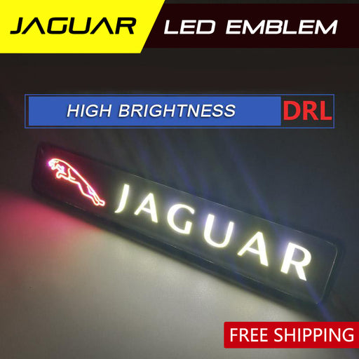 Jaguar LED badge light