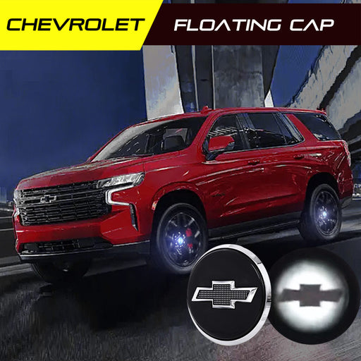 Chevrolet floating center cap