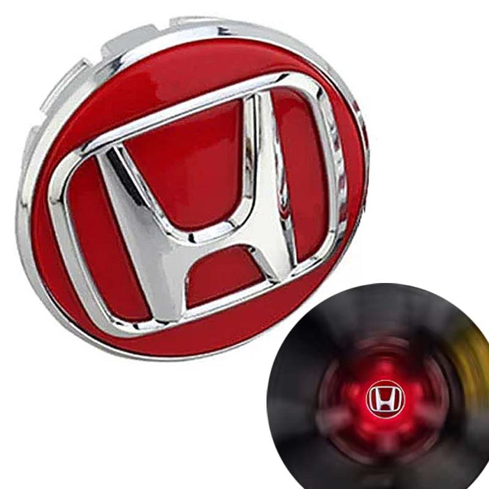 Honda Floating Wheel Center Caps