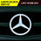Mercedes Benz LED Radiant Emblem front grille badge light