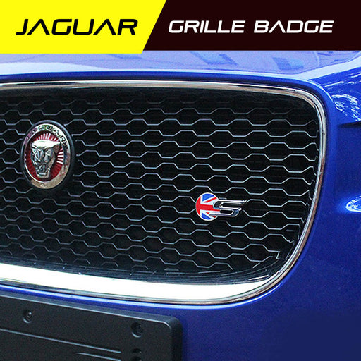 Grille Metal Emblem for Jaguar XKR XJR R-TYPE XFL XE XJL F-PACE Grill Badge