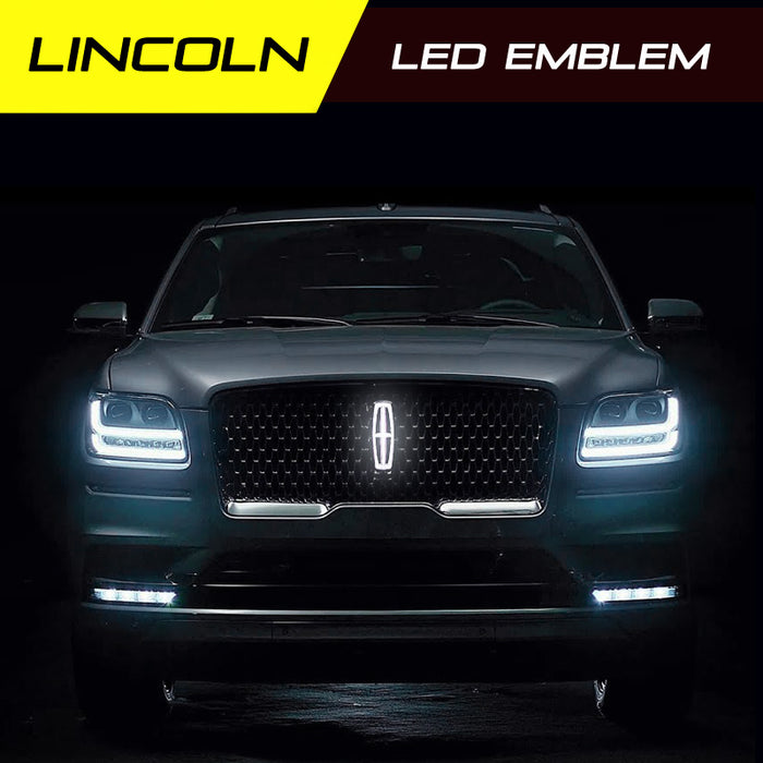 Lincoln LED Radiant Emblem front grille badge light