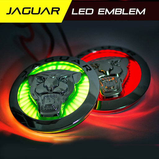 Jaguar LED Radiant Emblem front grille badge light
