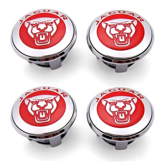 JAGUAR  Floating Wheel Caps - 4 PCS