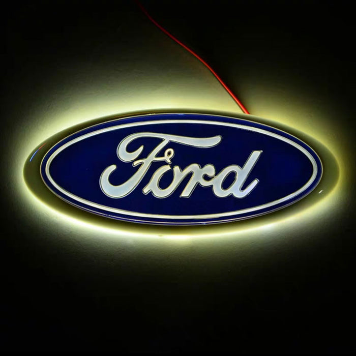 LED Emblem for Ford, Front Car Grill Badge